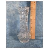 OBERGLAS AUSTRIA CUT CRYSTAL VASE 8" ?
