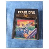 1983 CRASH DIVE  ATARI 2600 GAME CARTRIDGE