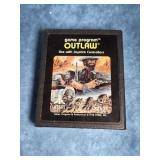 1978 OUTLAW  ATARI 2600 GAME CARTRIDGE
