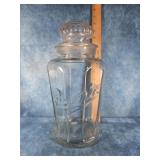 ANTIQUE BUNTE BROTHERS CANDY APOTHECARY JAR