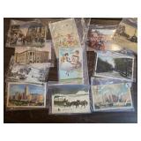 11 COUNT VINTAGE POSTCARDS