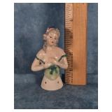 VINTAGE PORCELAIN HALF-DOLL