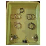 EARRINGS BOX LOT