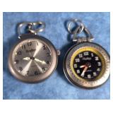 2 VINTAGE RAWLINGS POCKET WATCHES