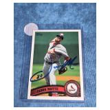 AUTOGRAPHED 2011 JASON MOTTE #538 BASEBALL CARD