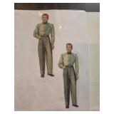 'MILITARY 1940'S PAPER DOLLS & CLOTHES IN BINDER