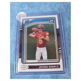 2024 JAYDEN DANIELS RATED ROOKIE FOOTBALL CARD