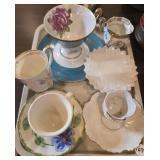 CUPS & SAUCERS BOX LOT