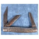 VTG. IMPERIAL 3 BLADE  FOLDING POCKET KNIFE