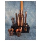 HIGHBALL & CHASER COPPER COCKTAIL SHAKER SET