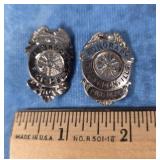 ABINGDON, ILLINOIS FIRE DEPARTMENT BADGES