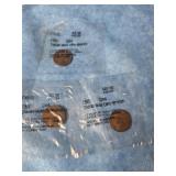 EARLY 1900'S INDIAN HEAD WHEAT CENTS 3 COUNT