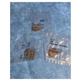 INDIAN HEAD CENT AND 2 V NICKELS