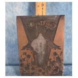 VTG. COPPER-FACED LETTERPRESS PRINTING BLOCK