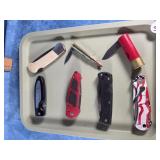POCKET KNIVES BOX LOT