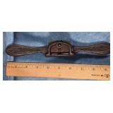ANTIQUE CAST-IRON SPOKESHAVE