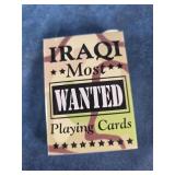 2003 IRAQI MOST WANTED PLAYING CARDS SEALED