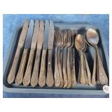 1953 WM. ROGERS MFG CO. JUBILEE FLATWARE BOX LOT