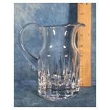 MILLER ROGASKA "SOHO" CRYSTAL PITCHER 6" TALL