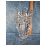 VTG. RCR ROYAL CRYSTAL ROCK HEAVY VASE ITALY 10"