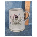 HAND-PAINTED BUCHAN MUG THISTLEWARE SCOTLAND