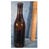 VTG. BLACKHAWK BEVERAGES MID-CENTURY SODA BOTTLE