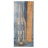 VTG. DOOLEY & MULLEN CLEAR GLASS BOTTLE