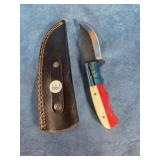 HANDMADE DAMASCUS STEEL FIXED BLADE KNIFE