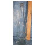 ANTIQUE WESTERN BOTTLING WORKS CLEAR GLASS BOTTLE