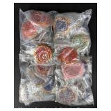(50) Asst. Hand Made Medallions, Made in India, 2.25"w