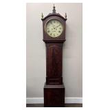 Antique Stonehaven Grandfather Clock, with Weights and Pendulum, 86"h x 18"w