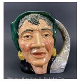 Royal Doulton "The Fortune Teller" Large Toby Jug, 6.5"h