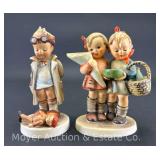 (2) Hummel Figurines: "Going to Grandmas" 52/0 and "Doctor" 127, 4.5"h
