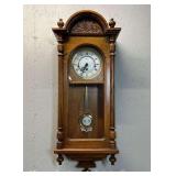 Howard Miller Wall Clock with Weight, Pendulum and Key, 31"h