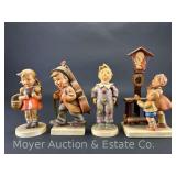 (4) Hummel Figurines, Damaged/Repaired, 5.5"-7"h