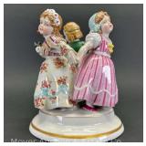 Figurine of Three Girls, 5"h