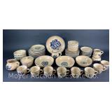 50 Pieces of Pfaltzgraff Folk Art Dinnerware