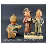 (2) Hummel Figurines: "Joyful" 53 and "Duet" 130, 4"-5"h