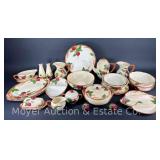 (25) Pieces of Franciscan Apple Blossom Serving-ware