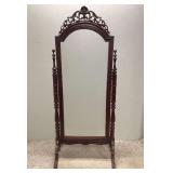 Victorian Style Full-Length Cheval Mirror, 32"w x 72"h