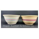 (2) Large Ovenware Bowls, 12"w