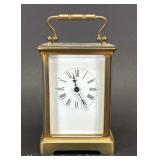 Carriage Clock, Stamped "France" on Base, 5.5"h Overall