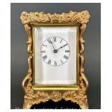 Waterbury Clock Company Desk Clock, 5"h