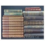Group of Asst. Books, Classic Literature, James Garfield and Benjamin Franklin Biographies, The Wit and Humor of America, Etc.