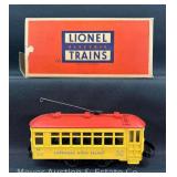 Lionel No. 60 Lionelville Trolley, with Original Box