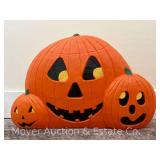 Don Featherstone Jack-o-lantern Blow Mold, Union Products, with Light, 20" Tall