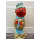 Jack-o-Lantern Scarecrow Blow Mold, with Cord, 33"h