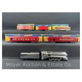 American Flyer S Gauge Freight Set with Trestle Set, Unknown Completion, with Original Boxes