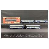 (5) Lionel Baltimore & Ohio Passenger Cars