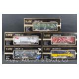 (5) K-Line Freight Cars, with Original Boxes